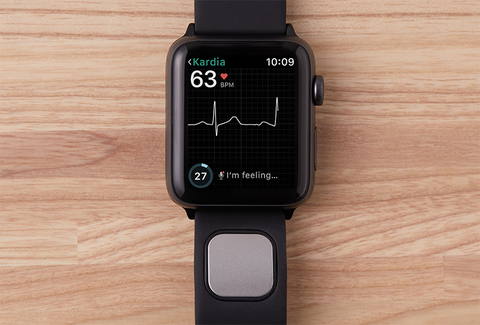 Alivecor's Kardiaband Adds Medical Grade EKG Analyzer to Apple Watch